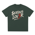 Serious Lov3r Stay $erious Green T-Shirt
