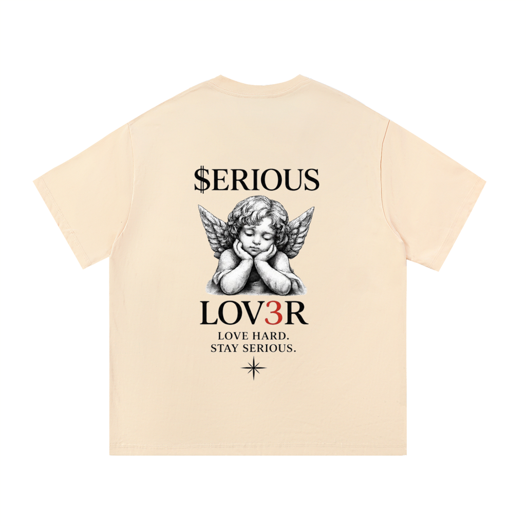 $erious Lov3r Angel Essential Cotton T-Shirt